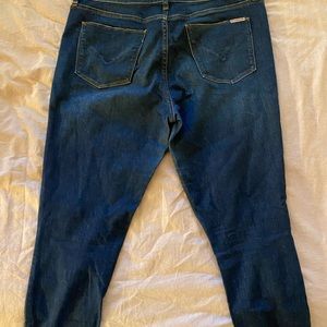 Hudson skinny/crop jeans